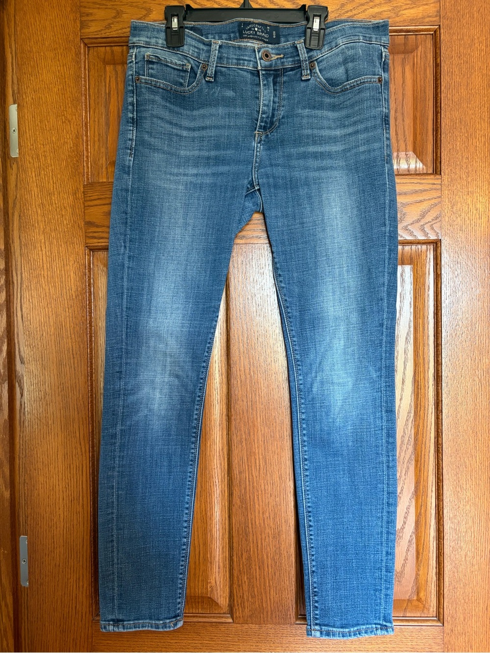Lucky Brand Women's Medium Blue Skinny Jeans 6/28